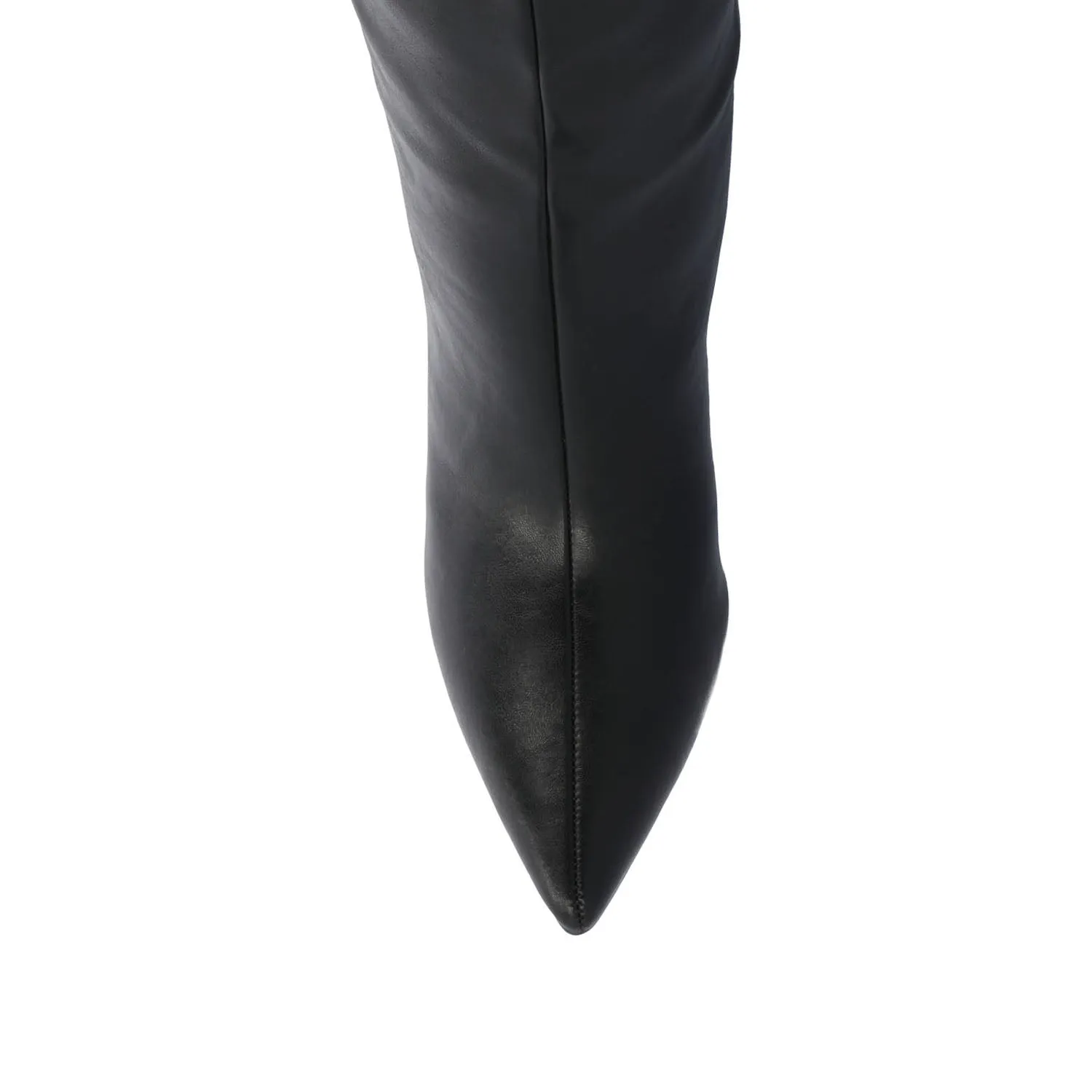 REHELA KNEE HIGH BOOTS IN FAUX LEATHER narrow fit