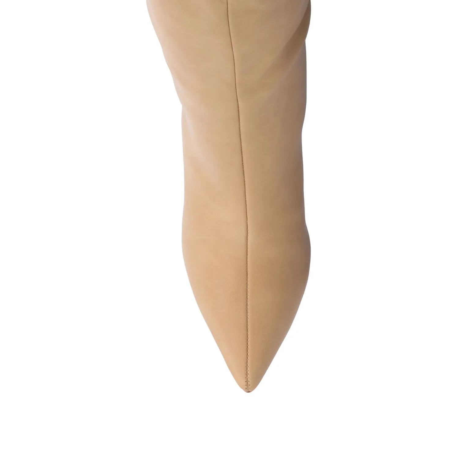 REHELA KNEE HIGH BOOTS IN FAUX LEATHER narrow fit