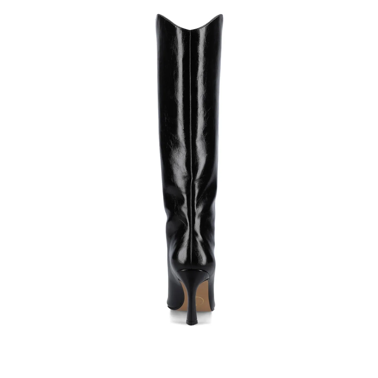 REHELA KNEE HIGH BOOTS IN FAUX LEATHER narrow fit