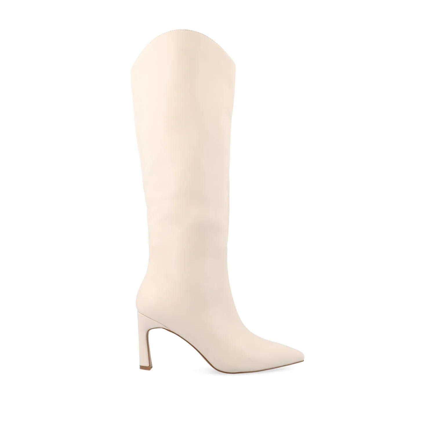 REHELA KNEE HIGH BOOTS IN FAUX LEATHER narrow fit