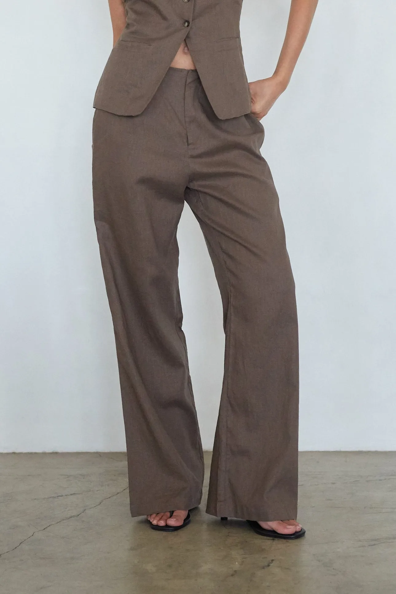 Rina Wide Leg Linen Pants festival breeze