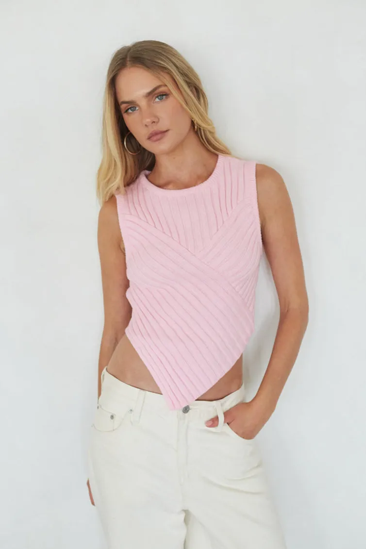 Robin Knit Sweater Tank Top airy knit