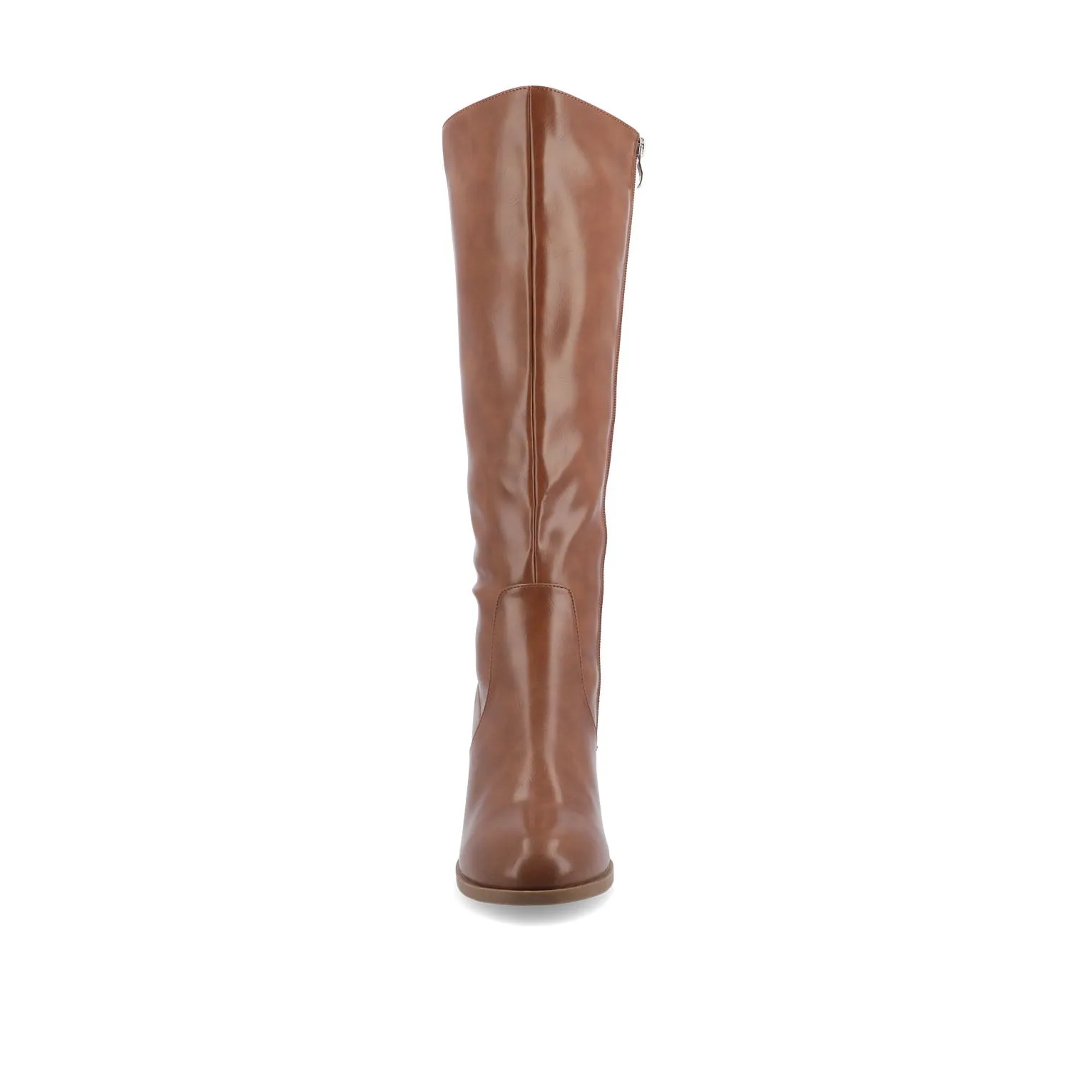ROMILLY KNEE HIGH BOOTS IN FAUX LEATHER fall day