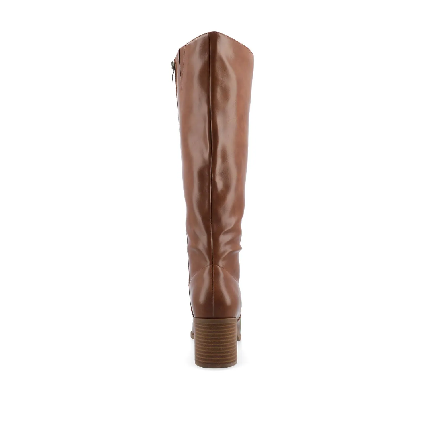 ROMILLY KNEE HIGH BOOTS IN FAUX LEATHER fall day
