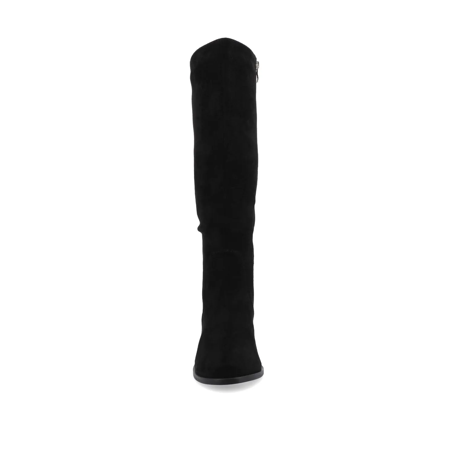ROMILLY KNEE HIGH BOOTS IN FAUX LEATHER fall day