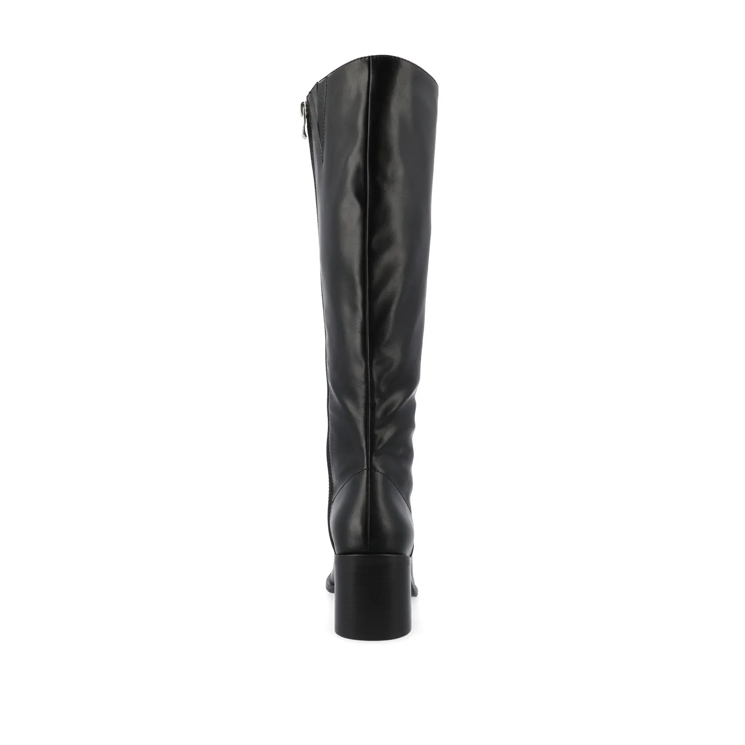 ROMILLY KNEE HIGH BOOTS IN FAUX LEATHER fall day