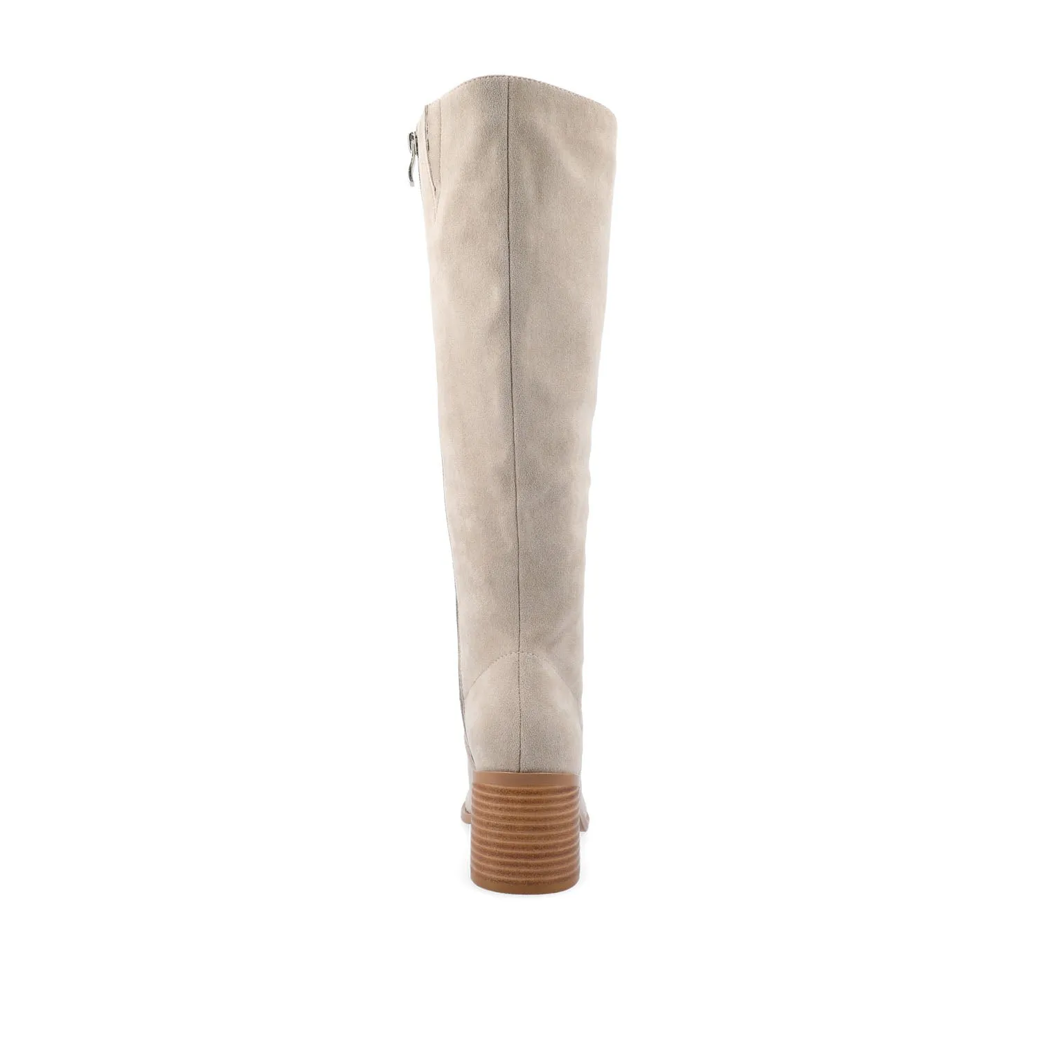 ROMILLY KNEE HIGH BOOTS IN FAUX LEATHER fall day