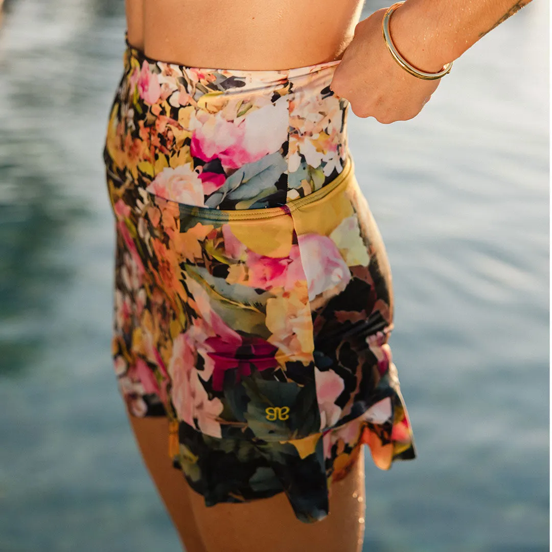 Rosalia High-Waisted Swim Skirt dance proof