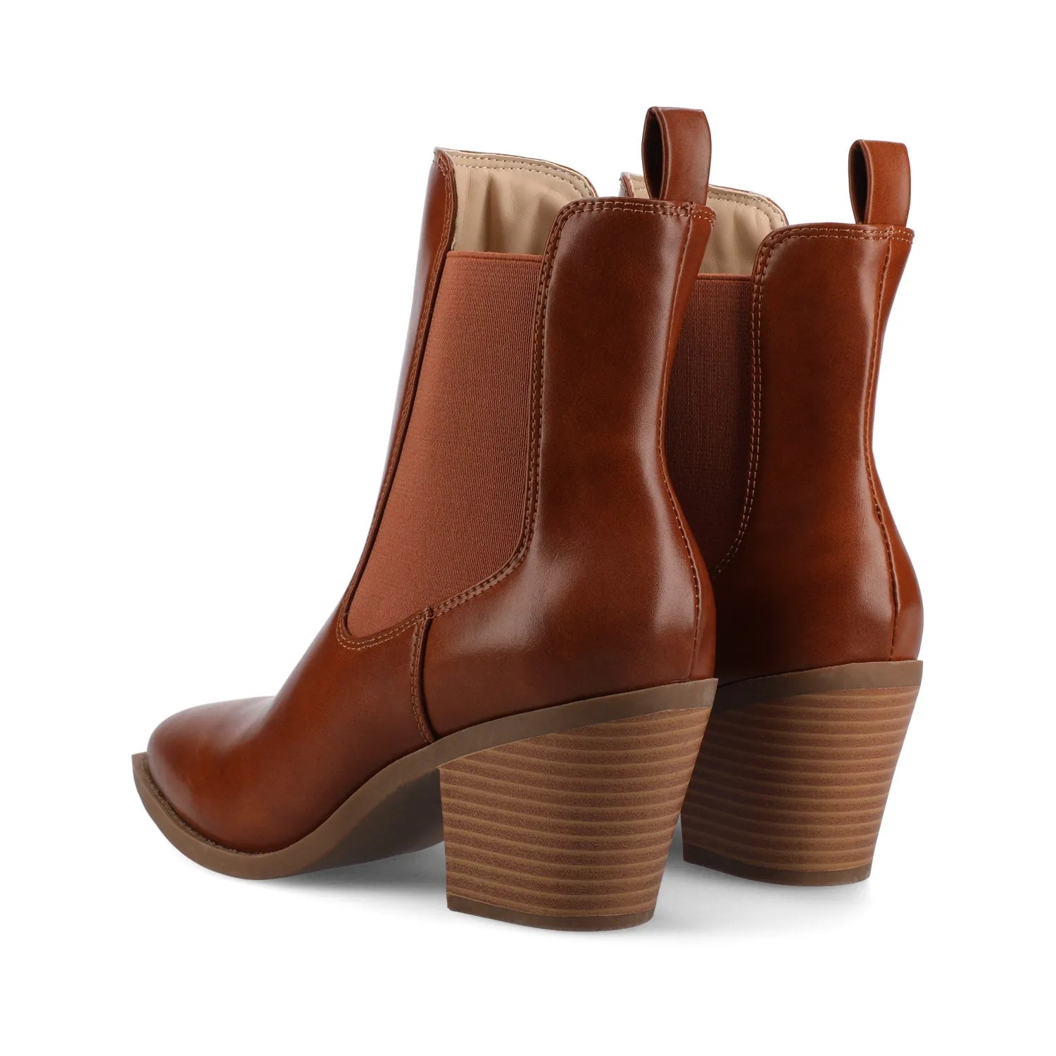 ROSEMARY WESTERN CHELSEA BOOTIES classic tone