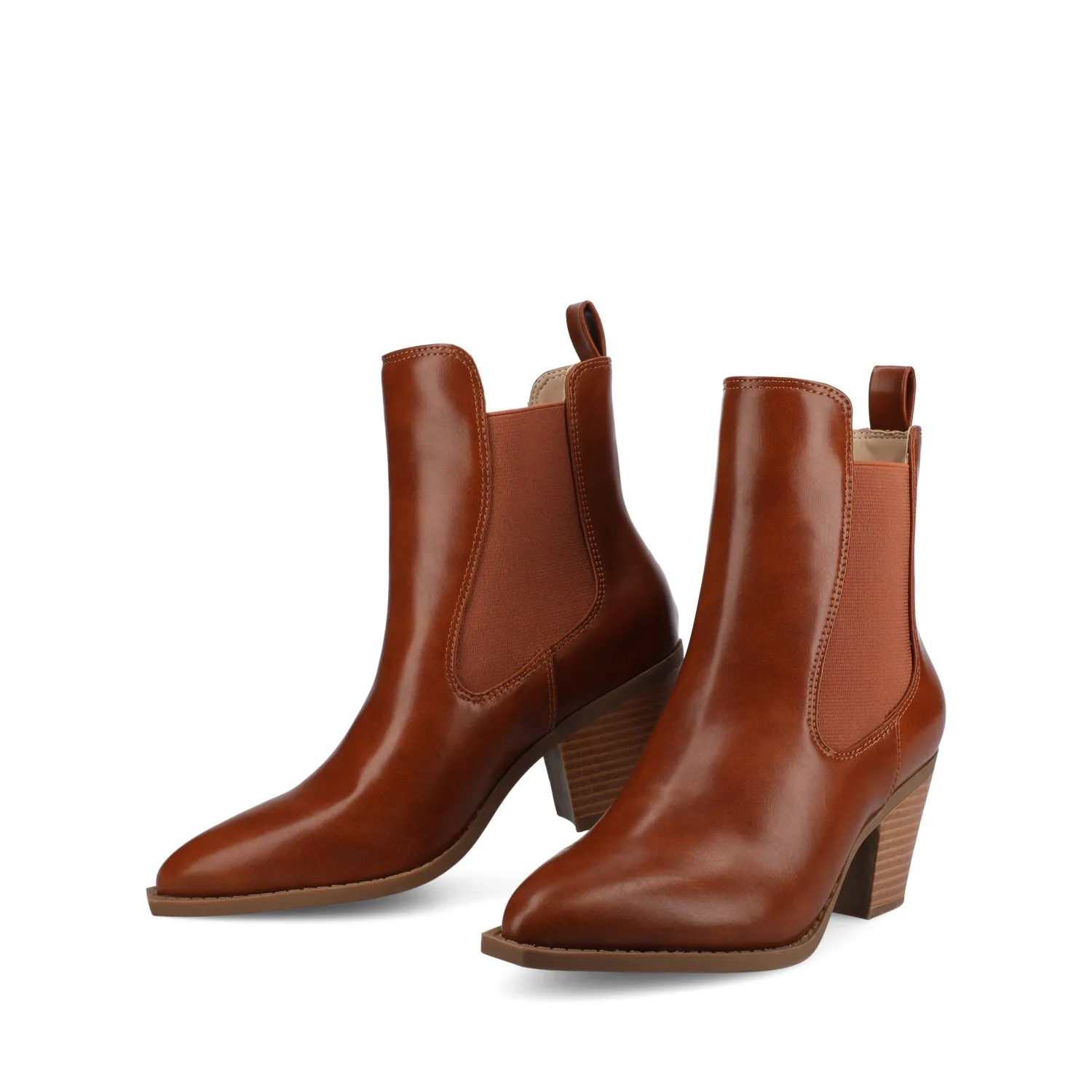 ROSEMARY WESTERN CHELSEA BOOTIES classic tone