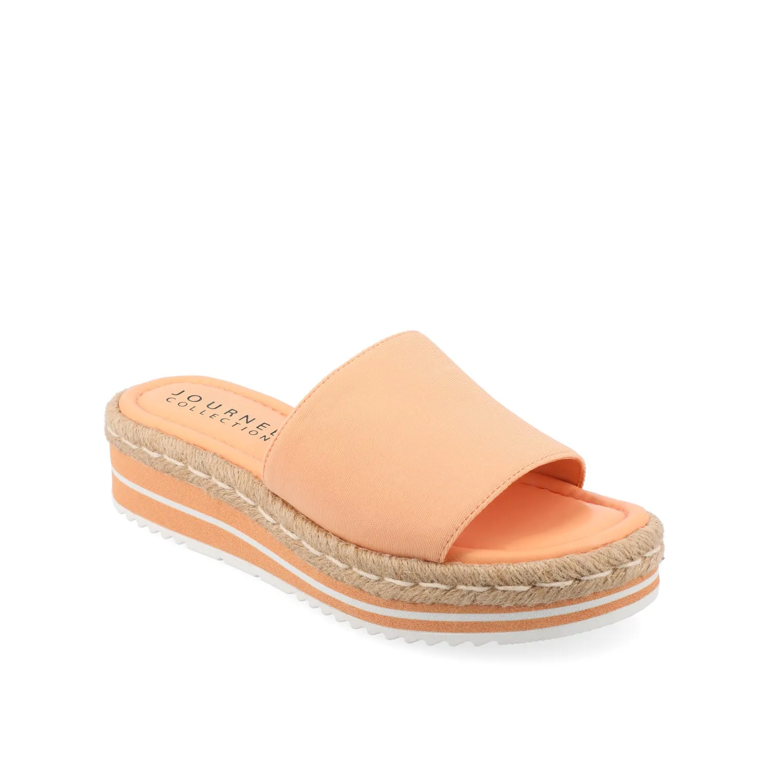 ROSEY ESPADRILLE WEDGE HEEL SANDALS IN STATEMENT IN WIDE water dry