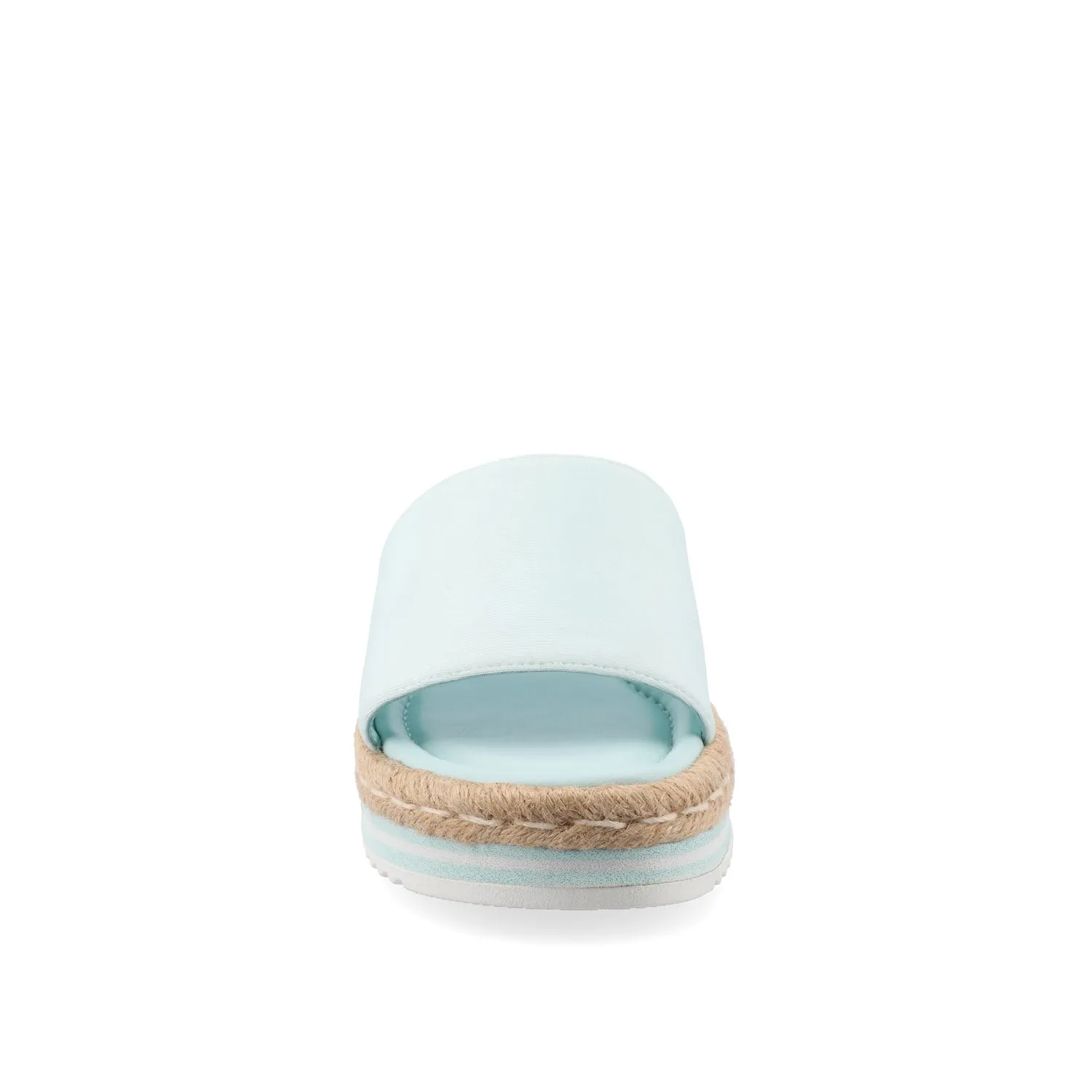 ROSEY ESPADRILLE WEDGE HEEL SANDALS IN STATEMENT IN WIDE water dry