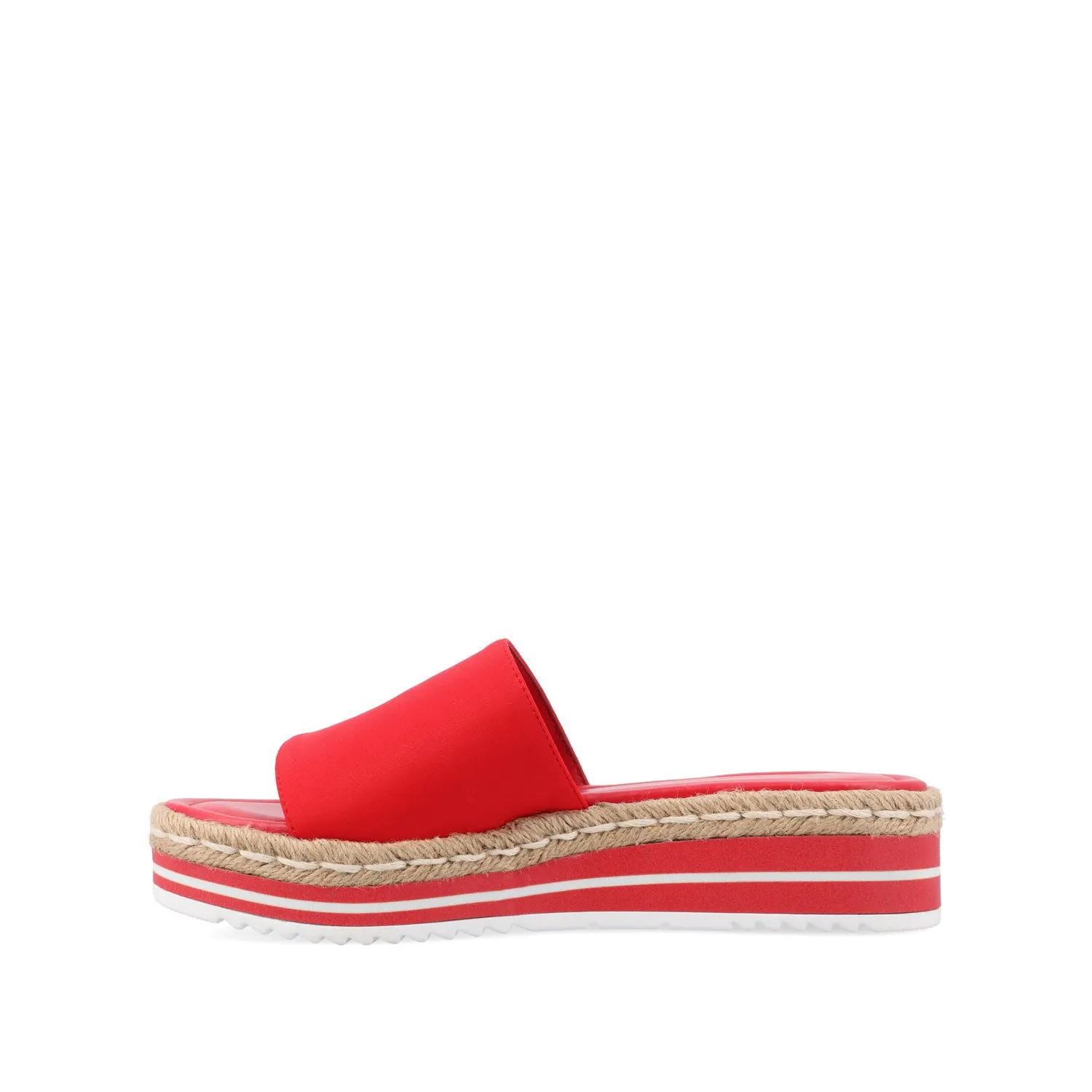 ROSEY ESPADRILLE WEDGE HEEL SANDALS IN WIDE baby steps