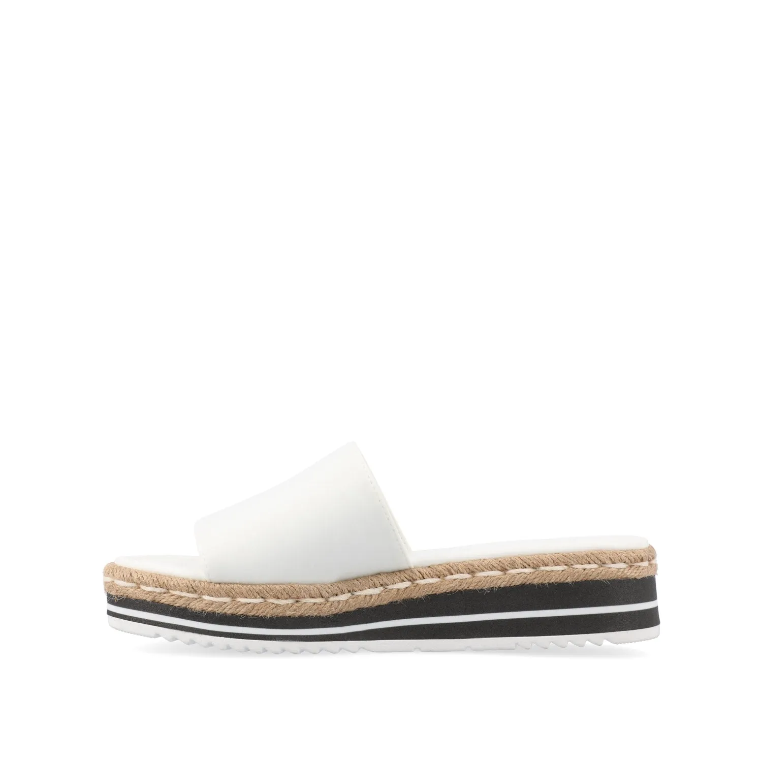ROSEY ESPADRILLE WEDGE HEEL SANDALS IN WIDE baby steps