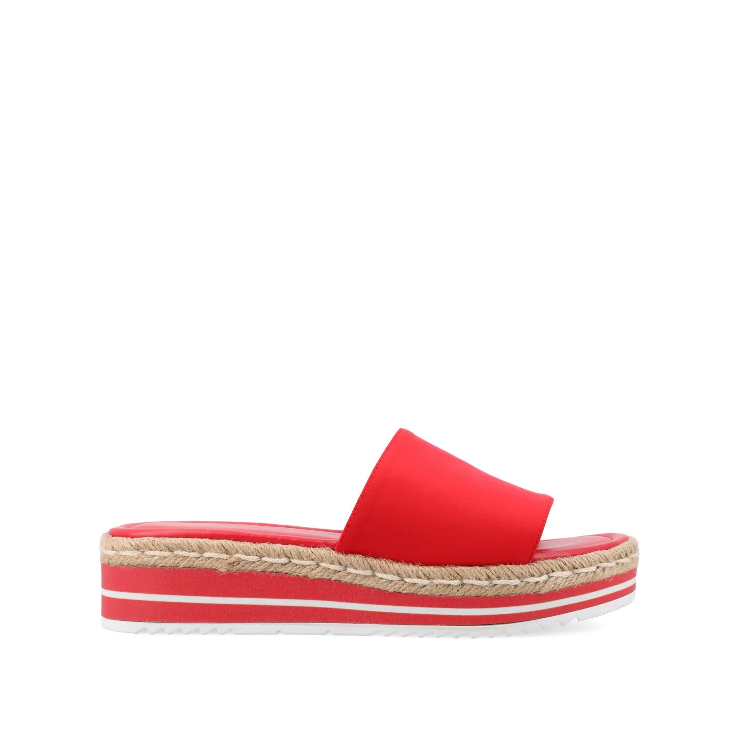 ROSEY ESPADRILLE WEDGE HEEL SANDALS IN WIDE baby steps