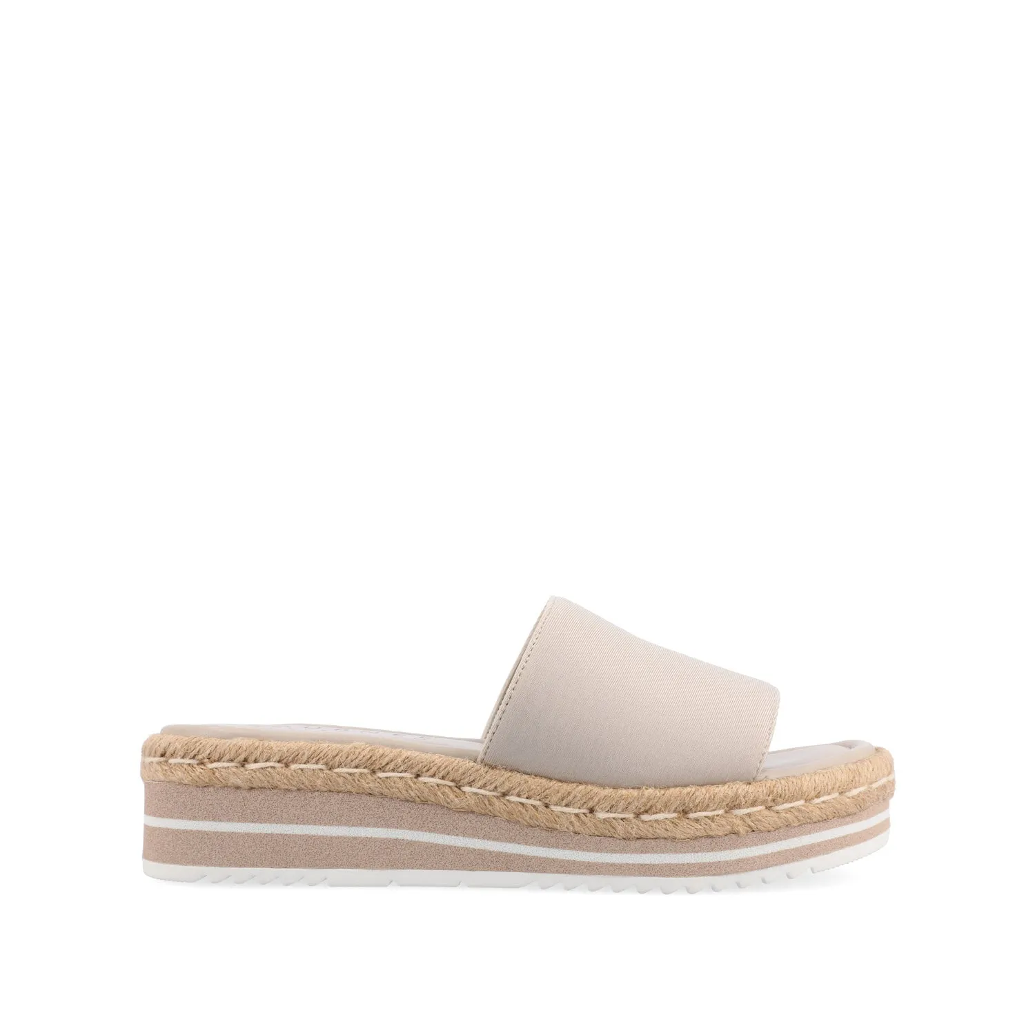ROSEY ESPADRILLE WEDGE HEEL SANDALS IN WIDE baby steps