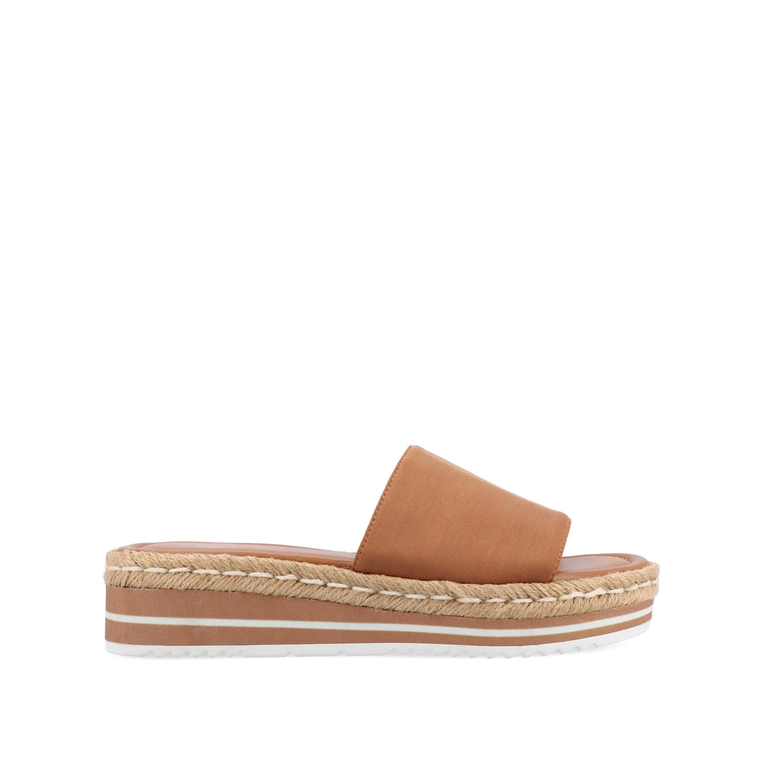 ROSEY ESPADRILLE WEDGE HEELED SLIDE SANDALS minimal vibe