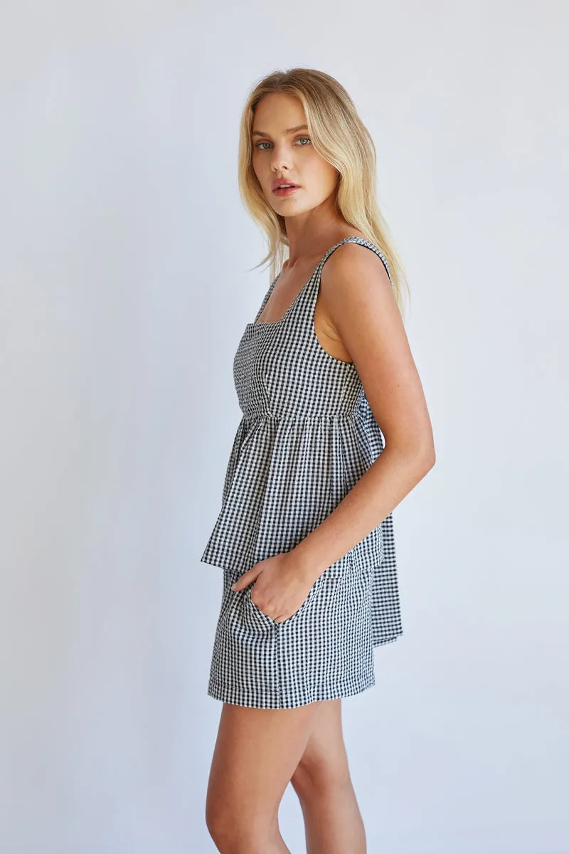 Rowan Tie-Back Tank Top day light