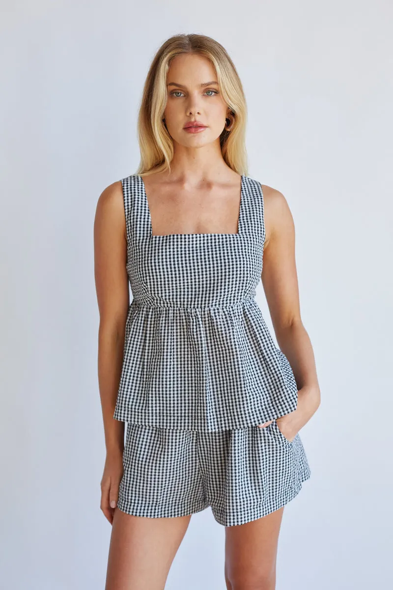 Rowan Tie-Back Tank Top day light