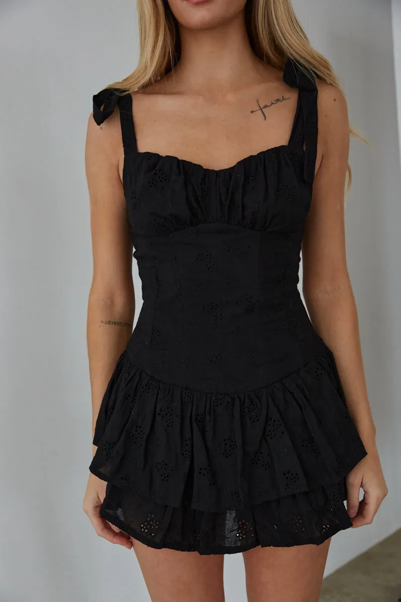 Sabrina Eyelet Lace Romper wedding glam
