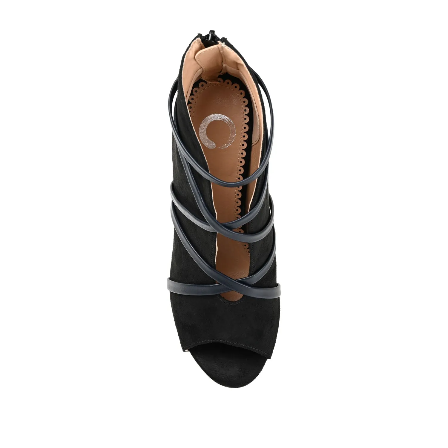 SAMARA STILETTO HEELED BOOTIES IN FAUX SUEDE coat ready