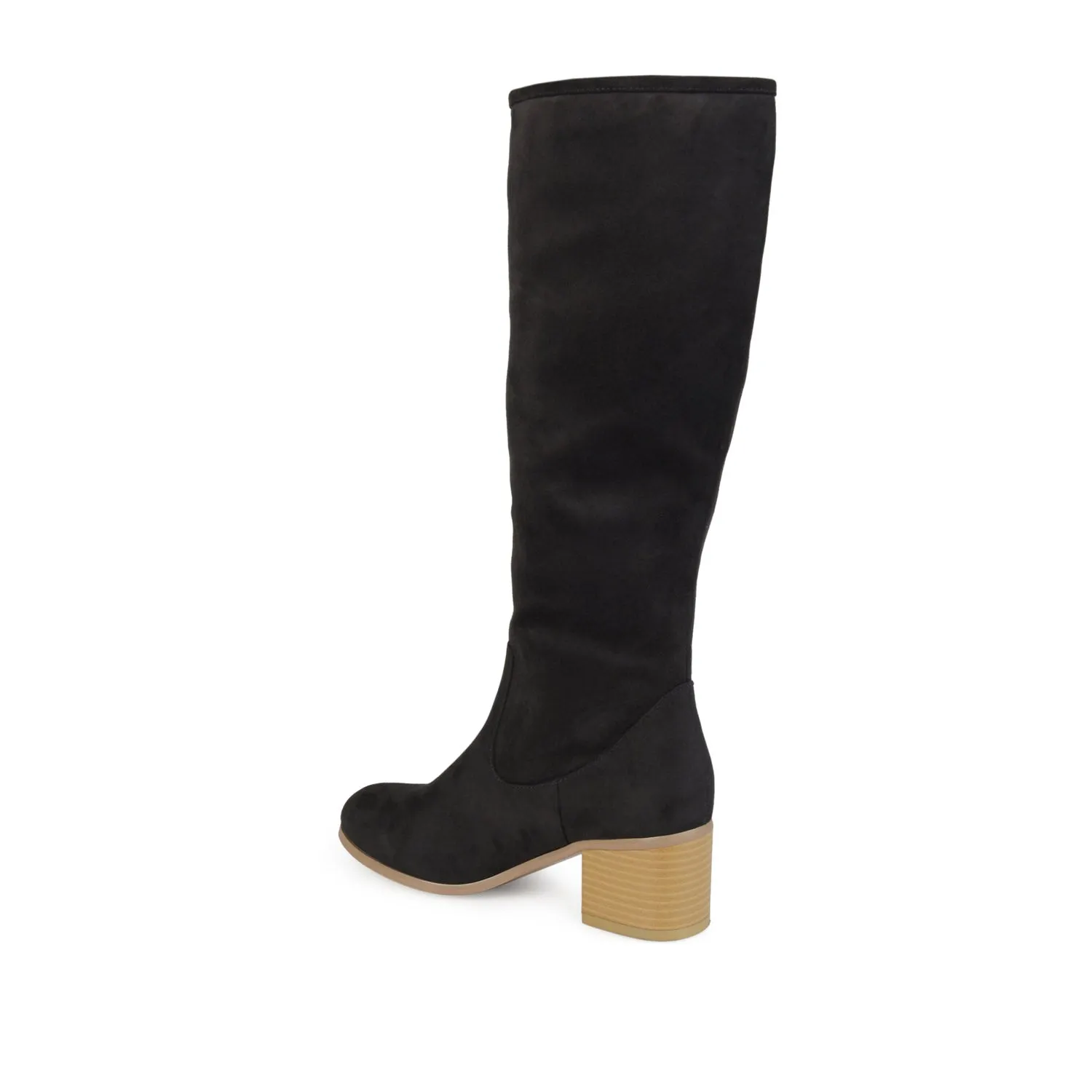 SANORA KNEE HIGH BOOTS IN FAUX SUEDE classic tone