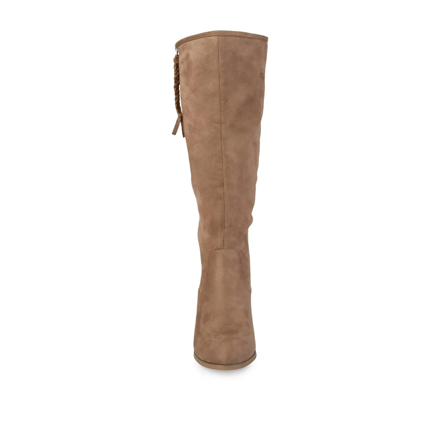 SANORA KNEE HIGH BOOTS IN FAUX SUEDE classic tone