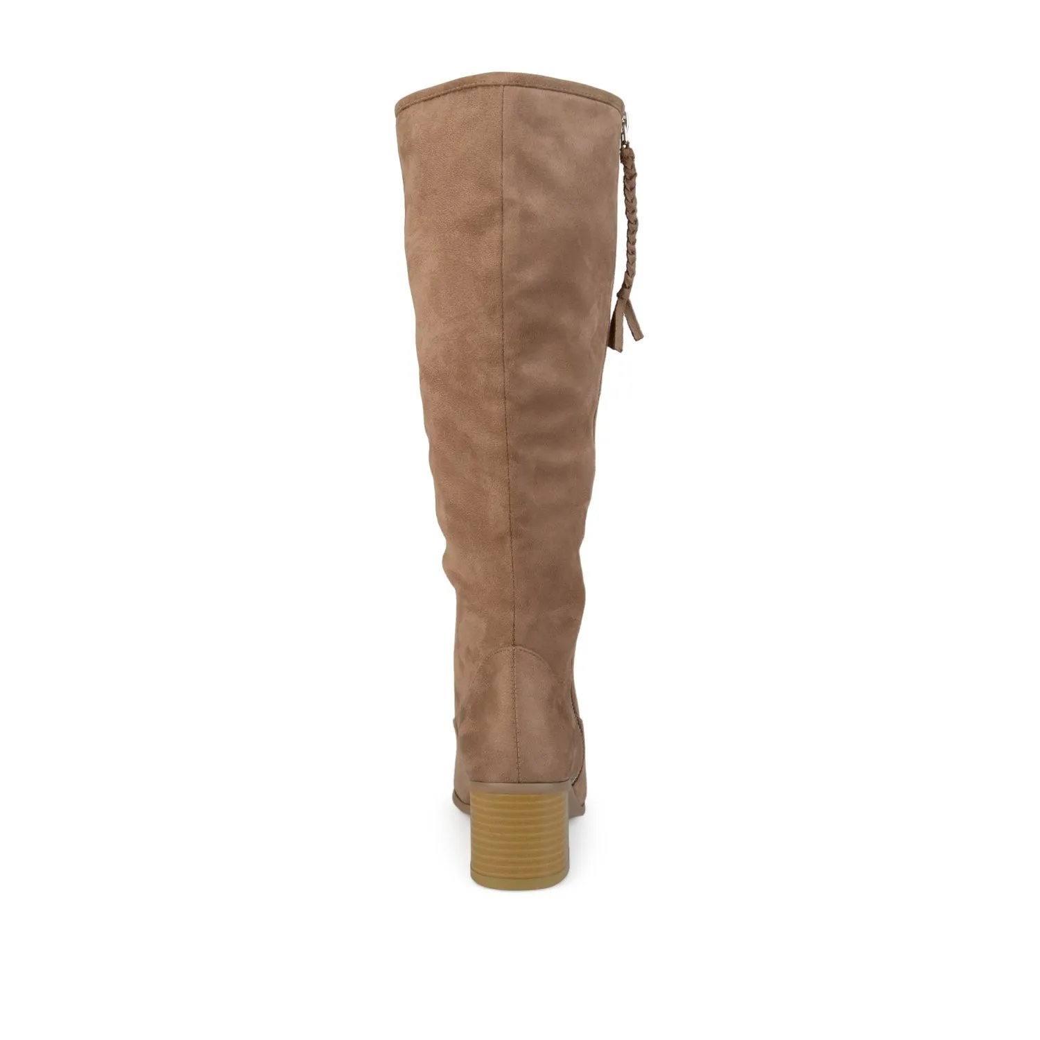 SANORA KNEE HIGH BOOTS IN FAUX SUEDE classic tone