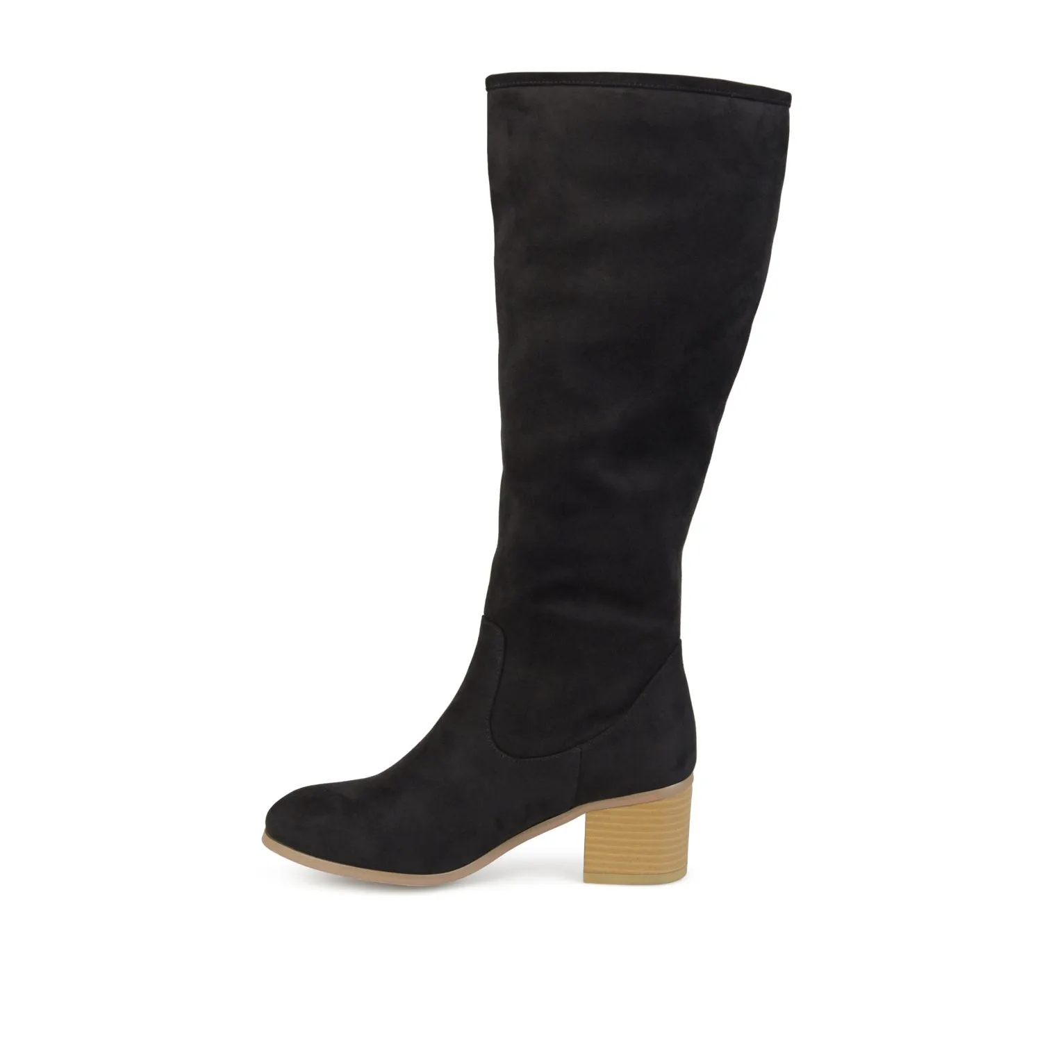 SANORA KNEE HIGH BOOTS IN FAUX SUEDE classic tone