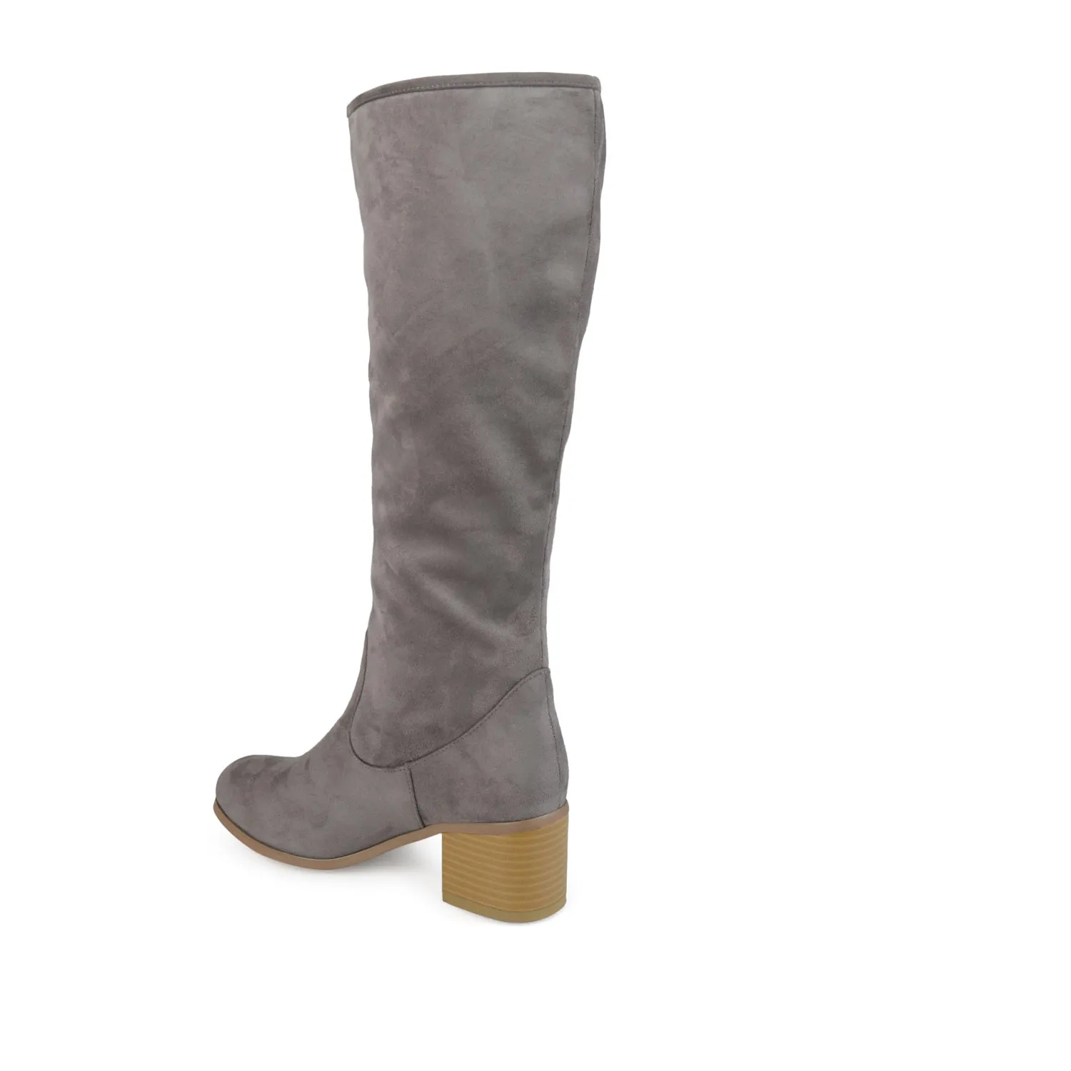 SANORA KNEE HIGH BOOTS IN FAUX SUEDE classic tone