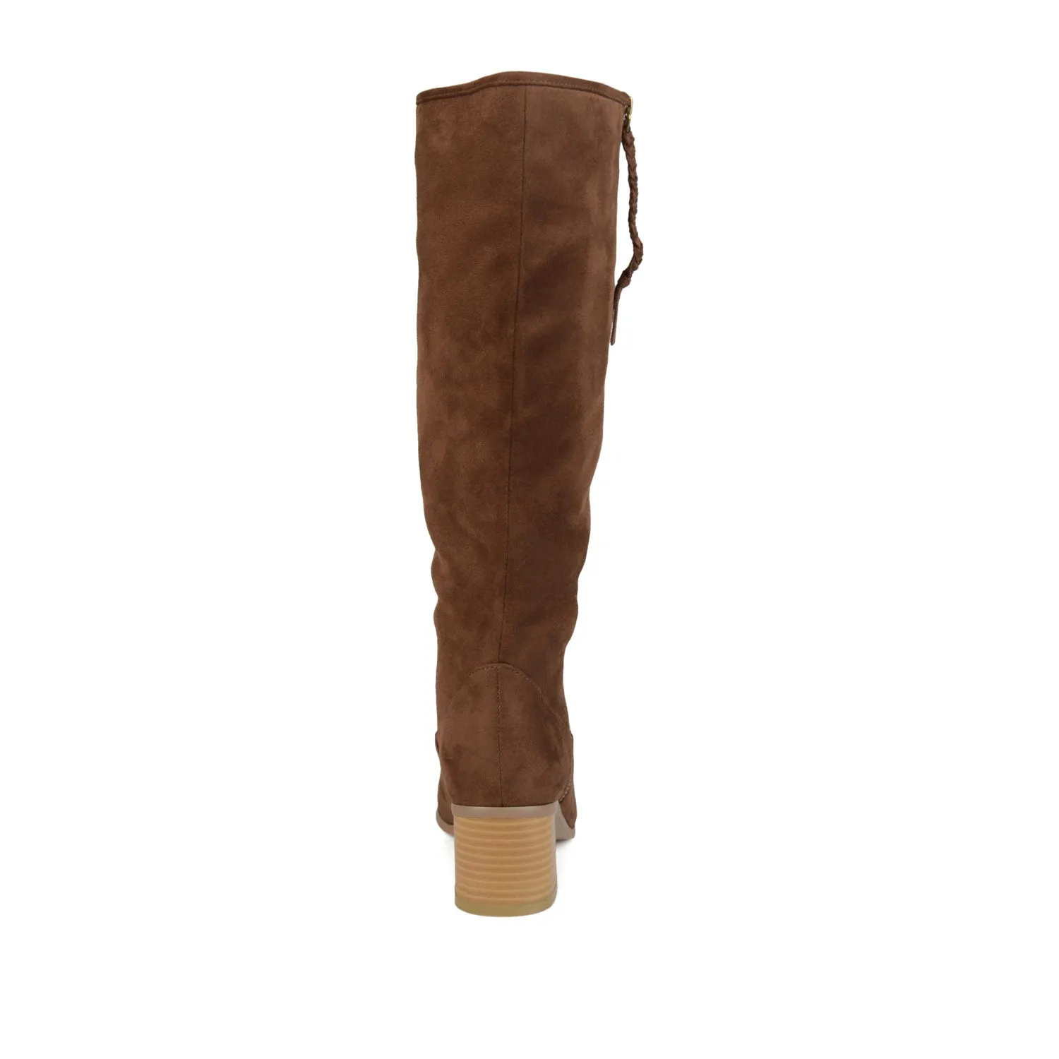 SANORA KNEE HIGH BOOTS IN FAUX SUEDE classic tone