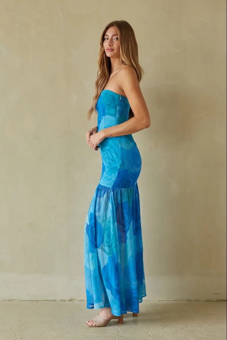 Sarabel Floral Maxi Dress lace dream