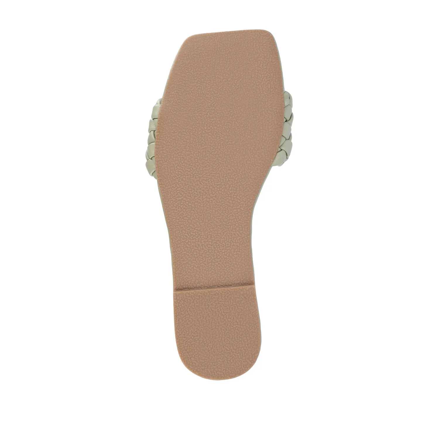 SAWYERR FAUX LEATHER SLIDE SANDALS IN WIDE day break