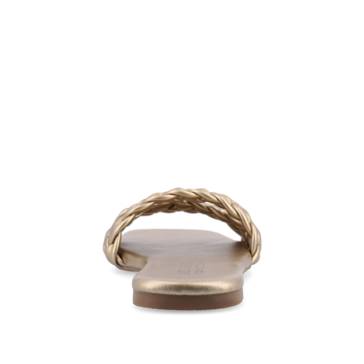 SAWYERR STATEMENT SLIDE SANDALS IN WIDE travel light