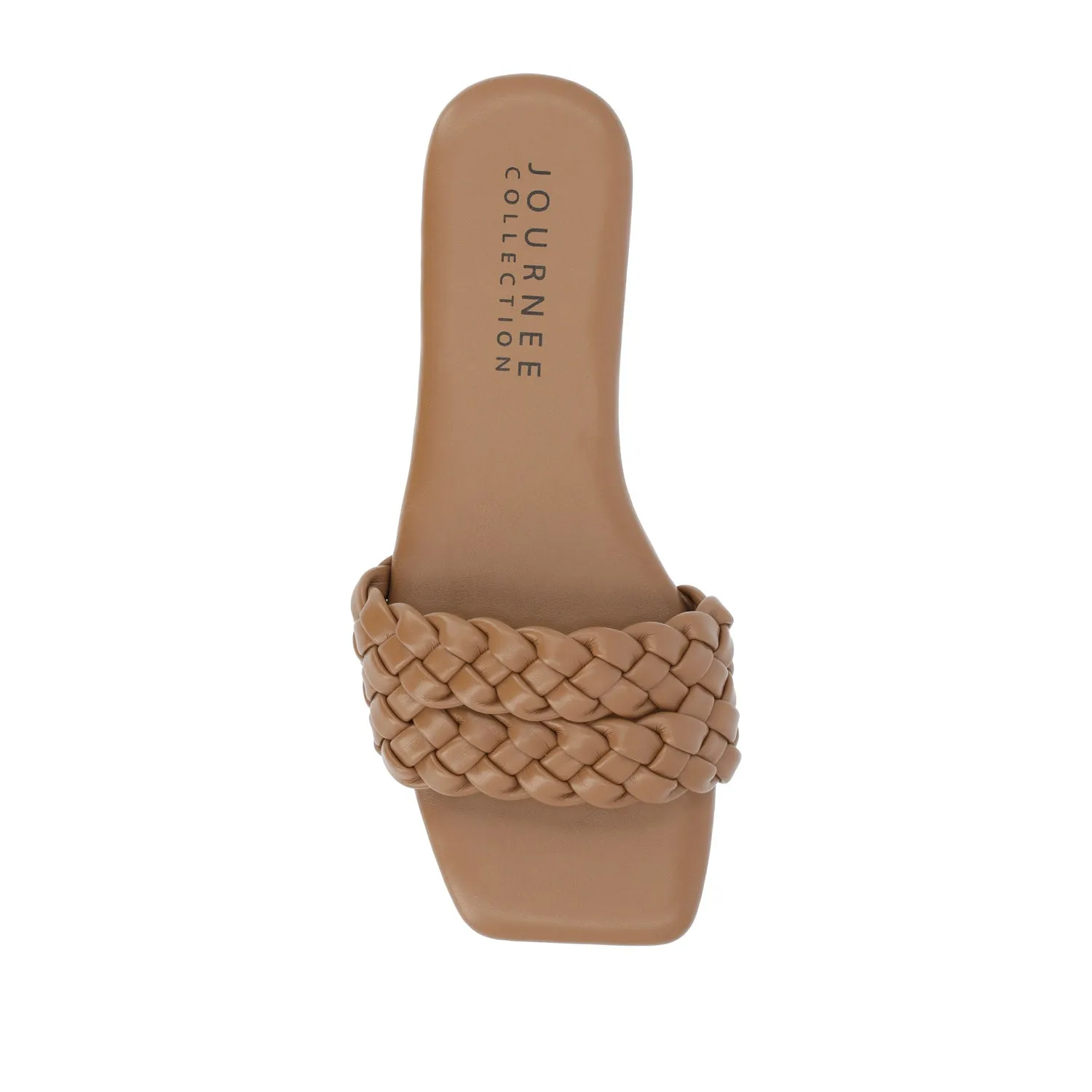 SAWYERR STATEMENT SLIDE SANDALS IN WIDE travel light