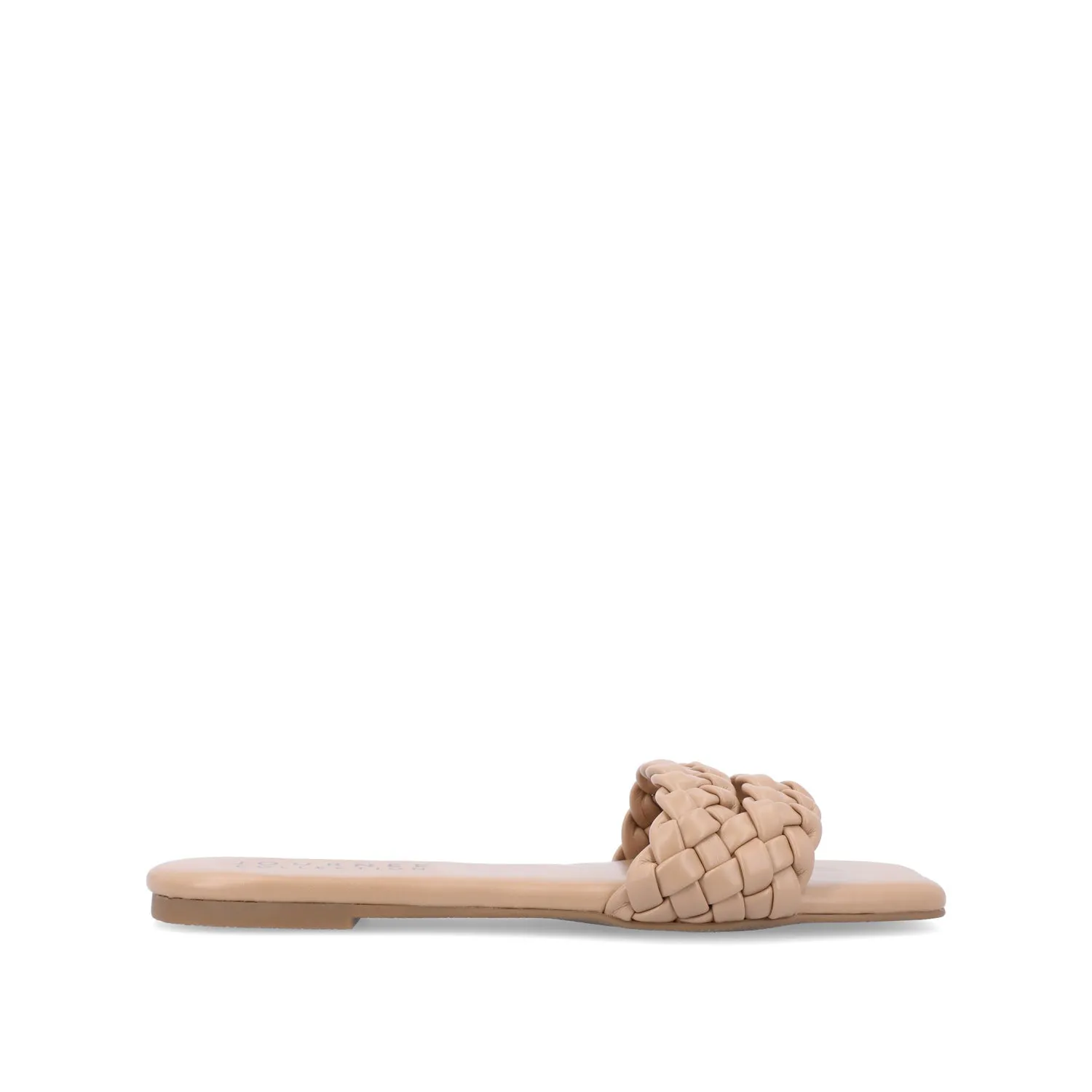 SAWYERR STATEMENT SLIDE SANDALS IN WIDE travel light