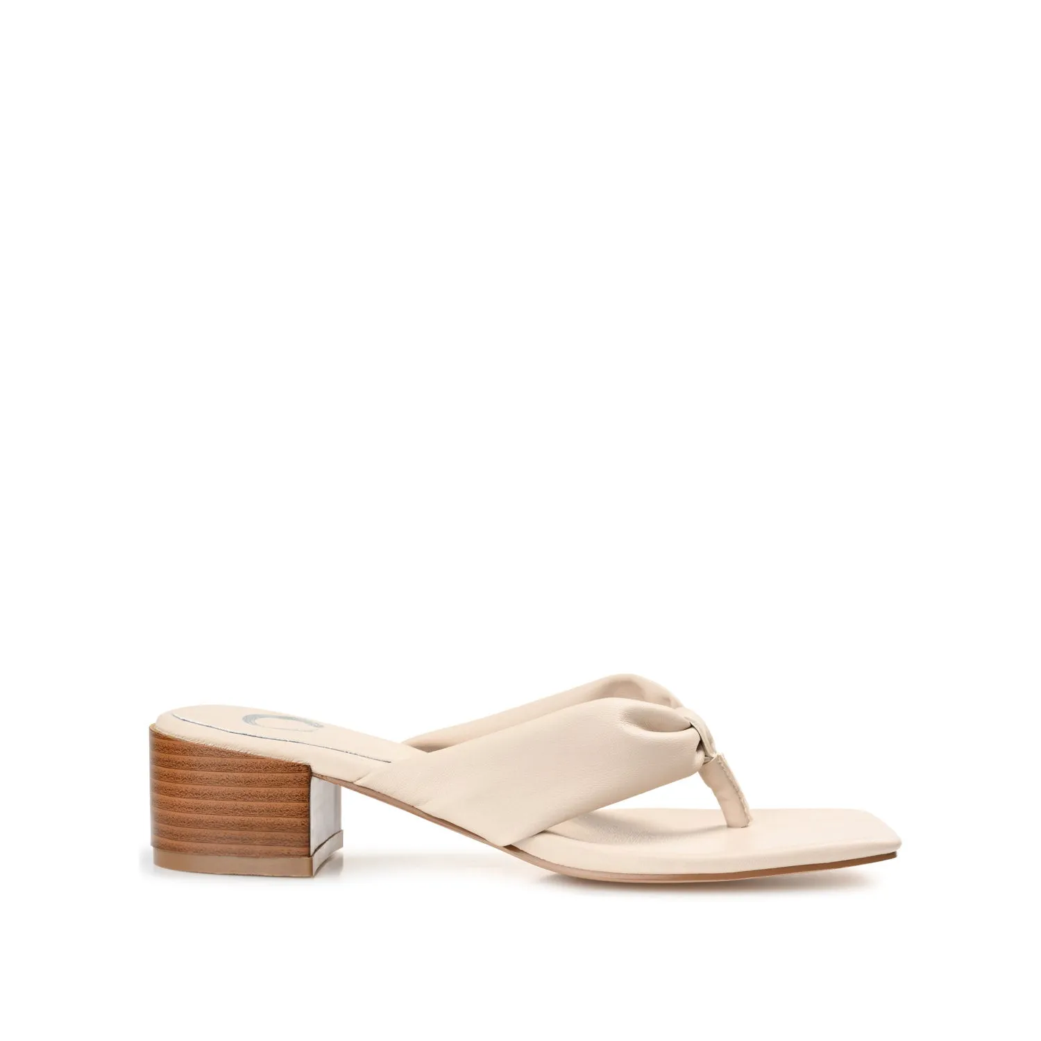 SEELAH BLOCK HEELED SANDALS IN FAUX LEATHER urban cool