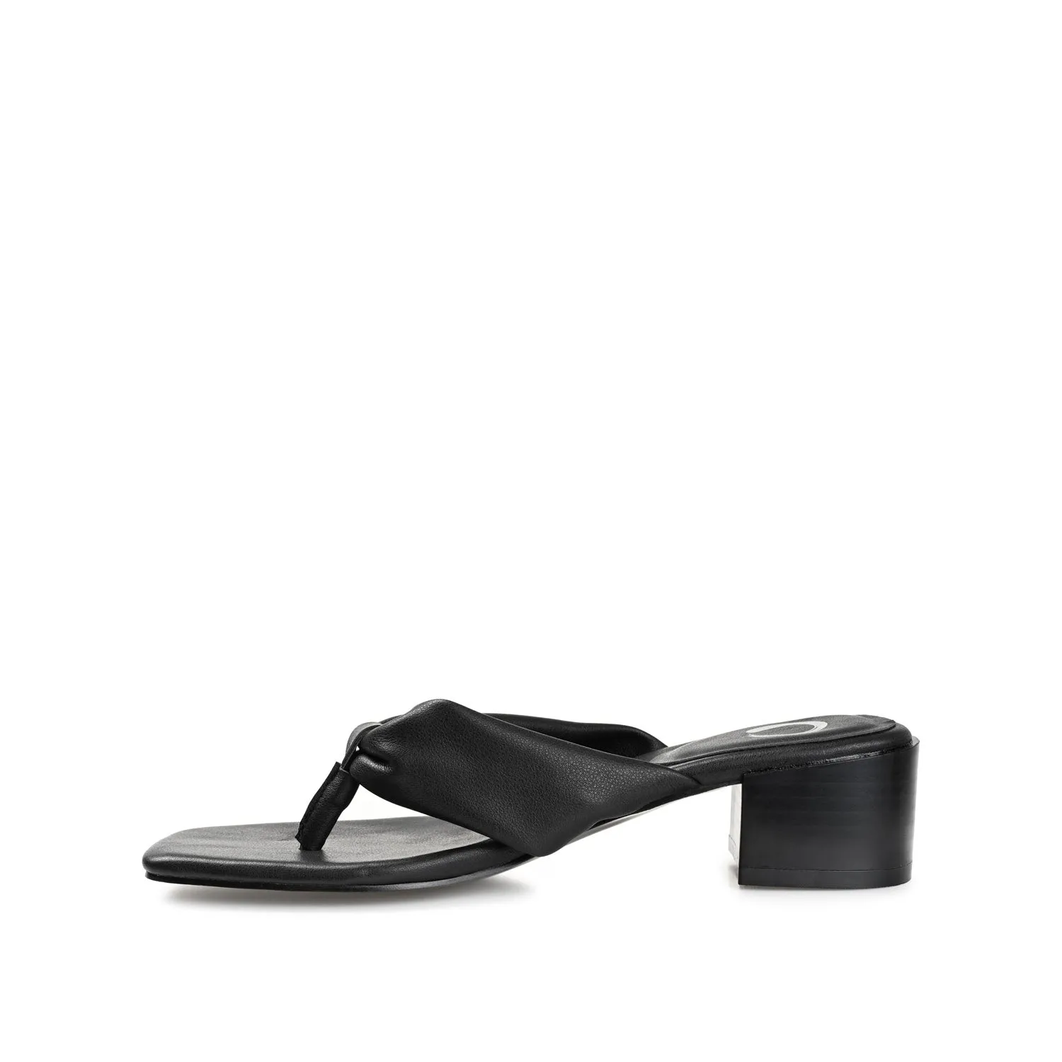 SEELAH BLOCK HEELED SANDALS IN FAUX LEATHER urban cool