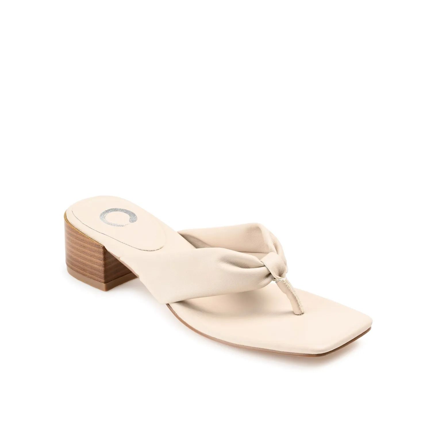 SEELAH BLOCK HEELED SANDALS IN FAUX LEATHER urban cool