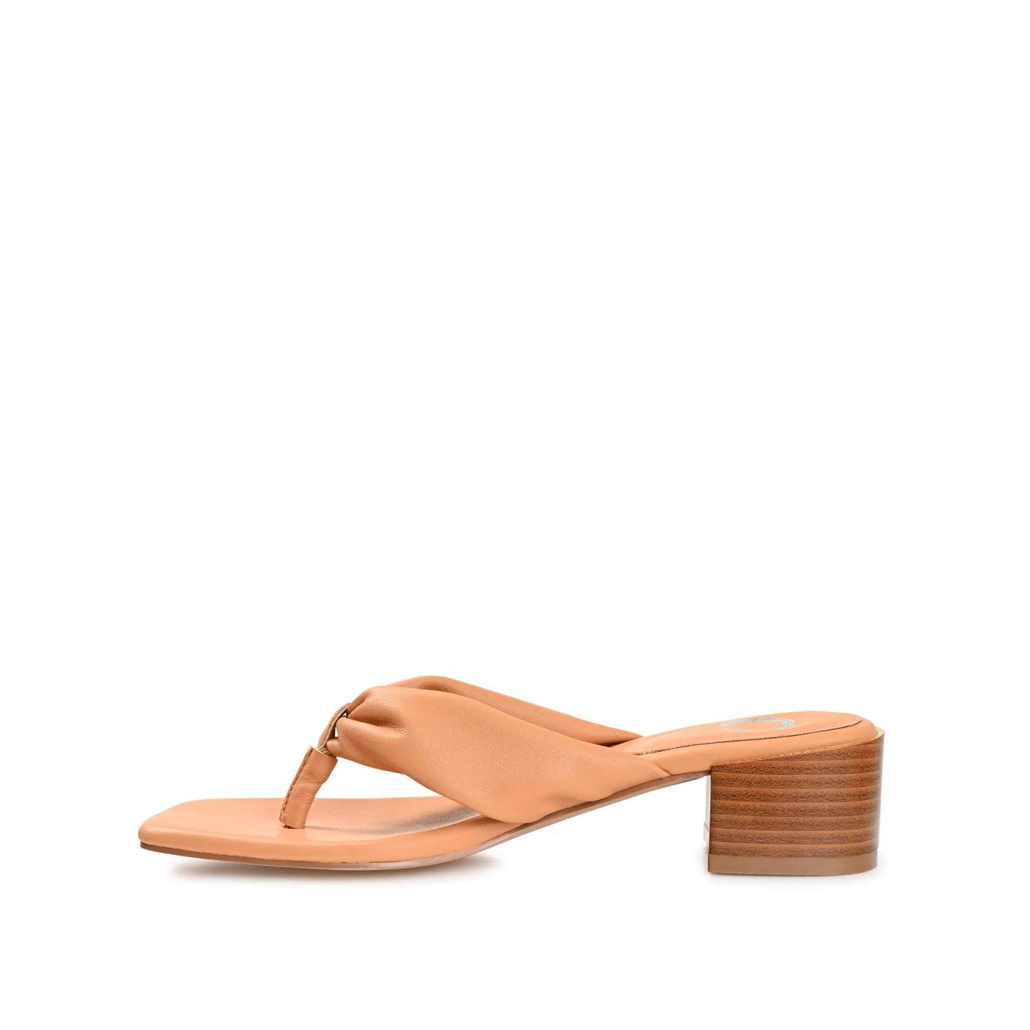 SEELAH BLOCK HEELED SANDALS IN FAUX LEATHER urban cool