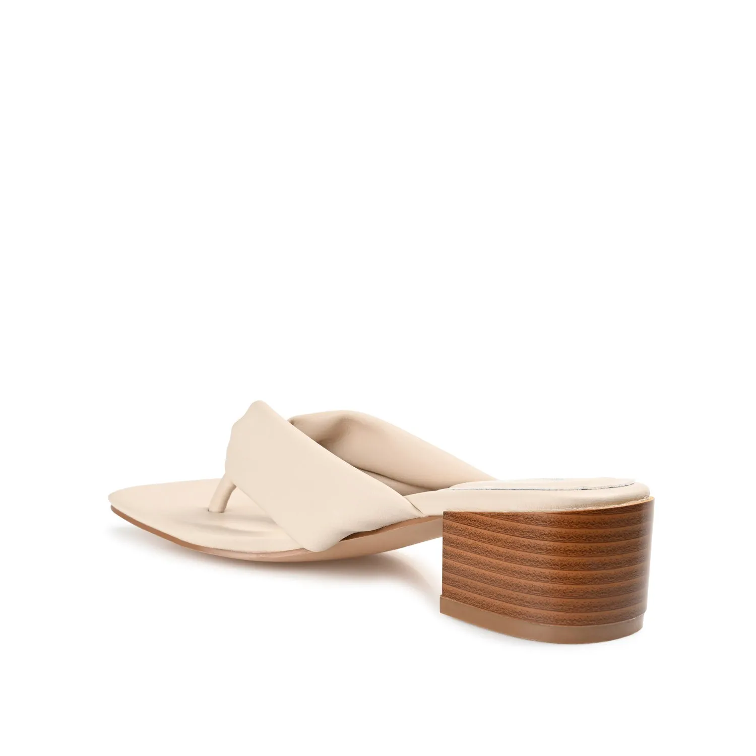 SEELAH BLOCK HEELED SANDALS IN FAUX LEATHER urban cool