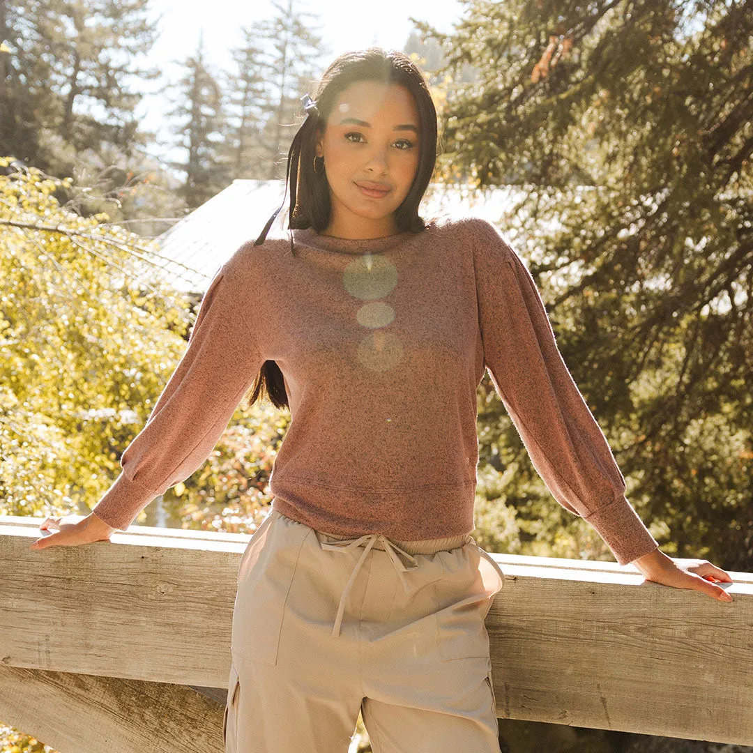 Serena Top, Berry minimal tone
