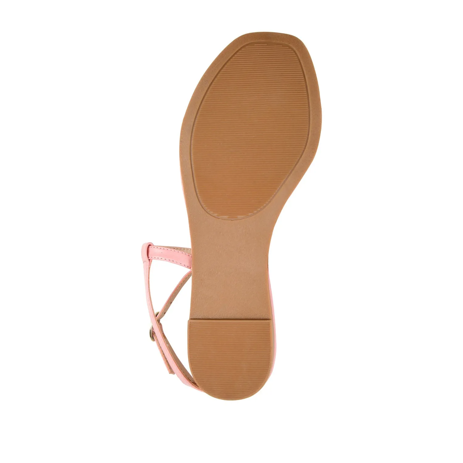 SERISSA CRISSCROSS SANDAL IN FAUX LEATHER light sole