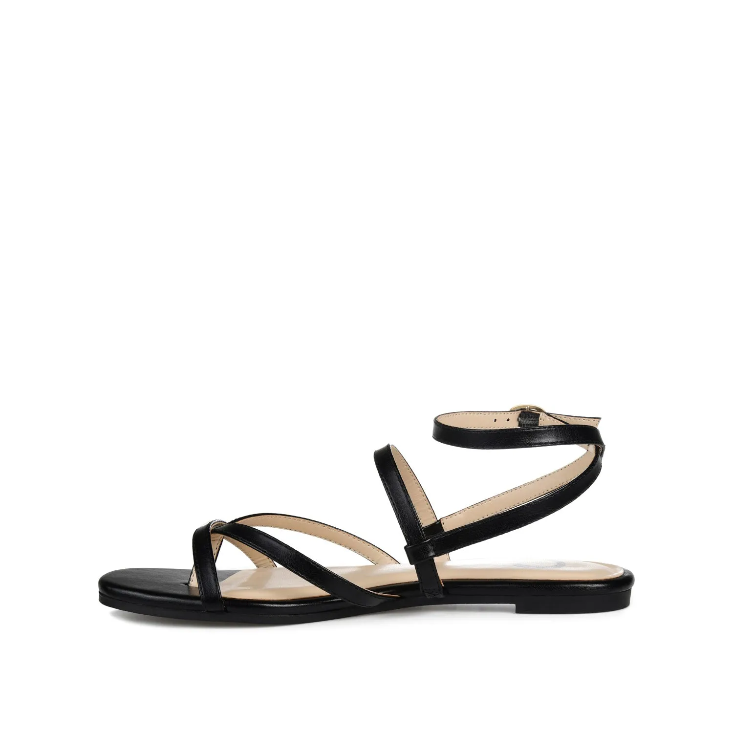 SERISSA CRISSCROSS SANDAL IN FAUX LEATHER light sole