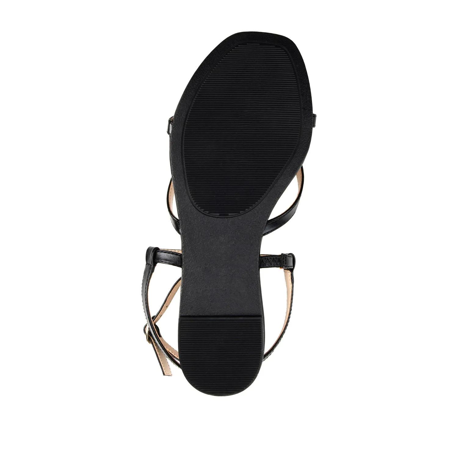 SERISSA CRISSCROSS SANDAL IN FAUX LEATHER light sole