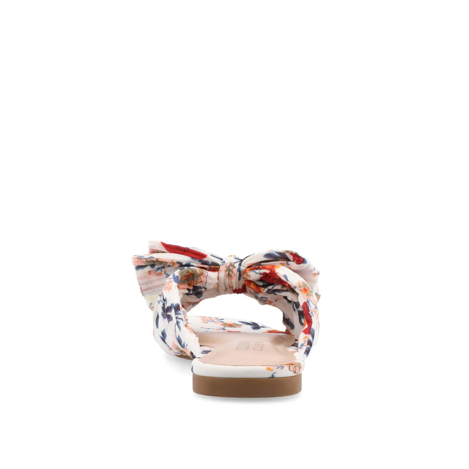 SERLINA PLEATED SLIDE SANDALS IN WIDE easy clean