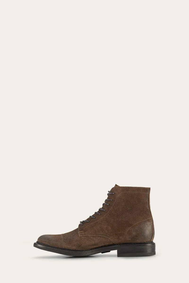 Seth Cap Toe Lace Up low heel