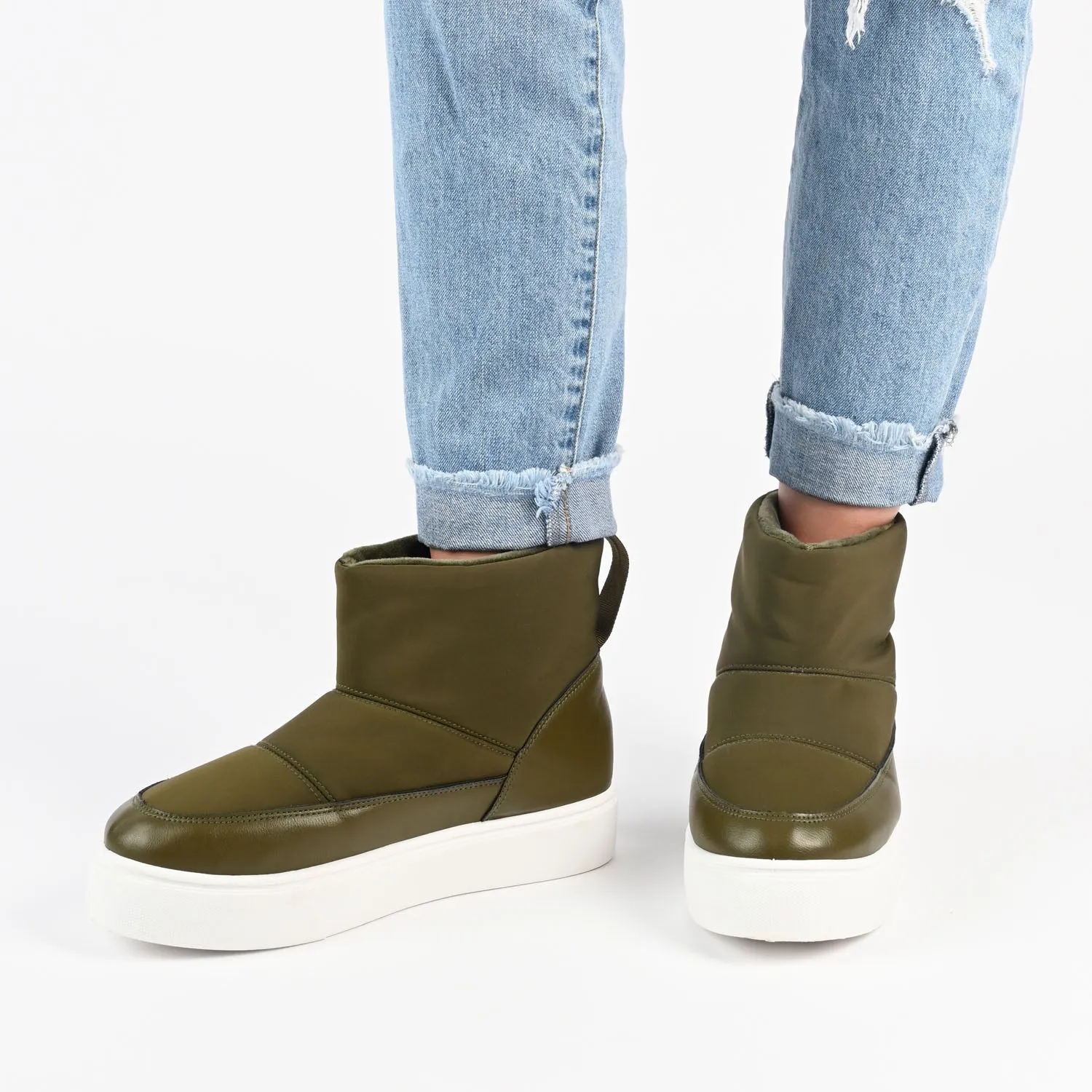 SETHIE PUFFY SNOW BOOTS bold point