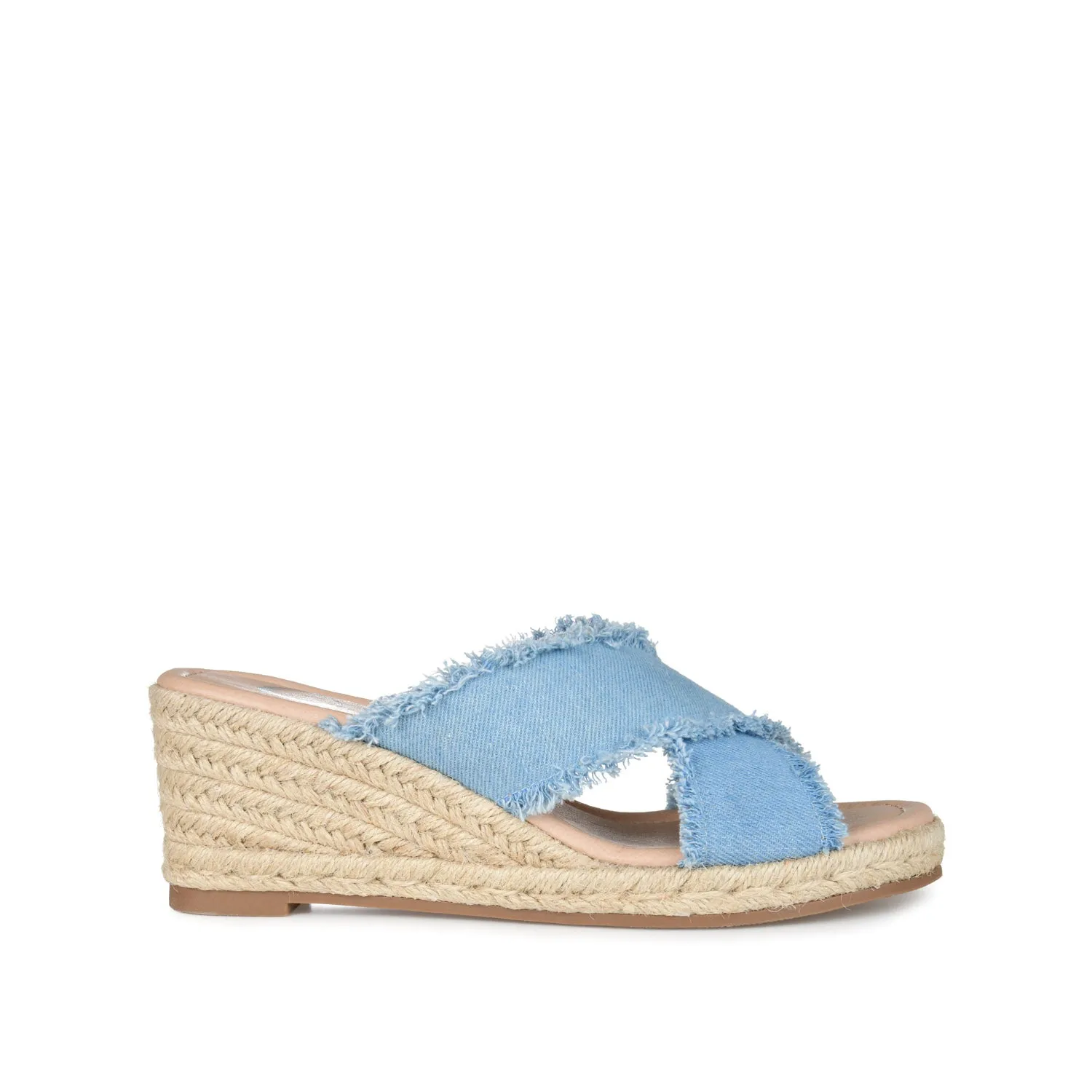 SHANNI ESPADRILLE WEDGE HEELED SANDALS lazy walk