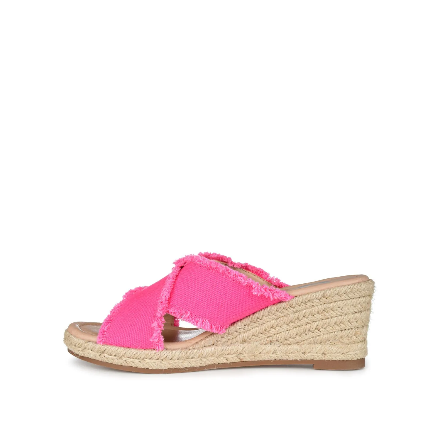 SHANNI ESPADRILLE WEDGE HEELED SANDALS lazy walk